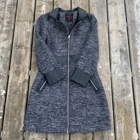 Yoki New York Outerwear Collection Tweed Coat - Picture 5 of 9